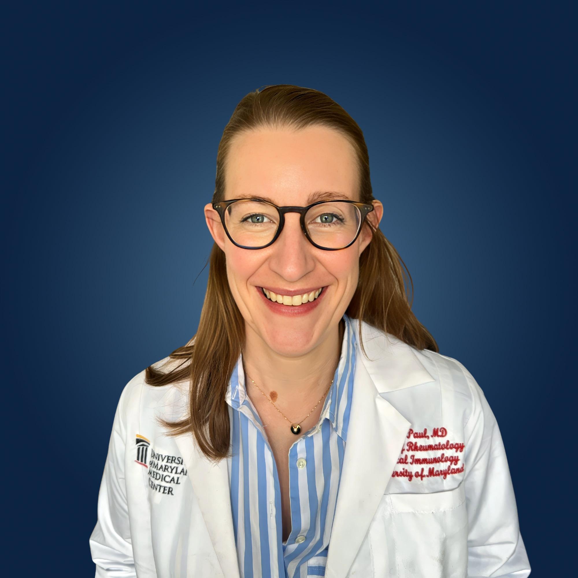 A dashing picture of Doctor Julie